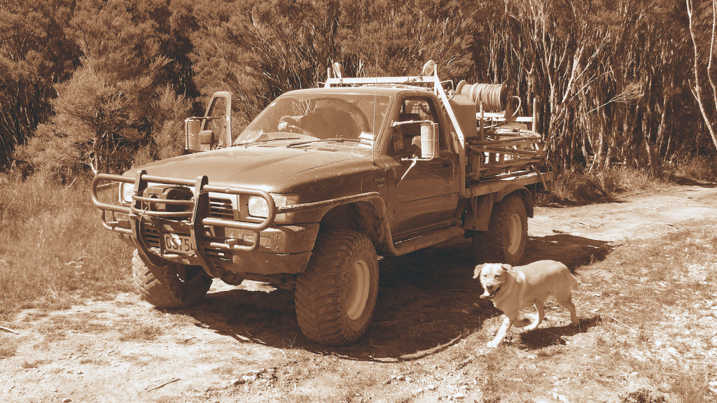 Toyota Hilux Spray wagon Historic Eketahuna